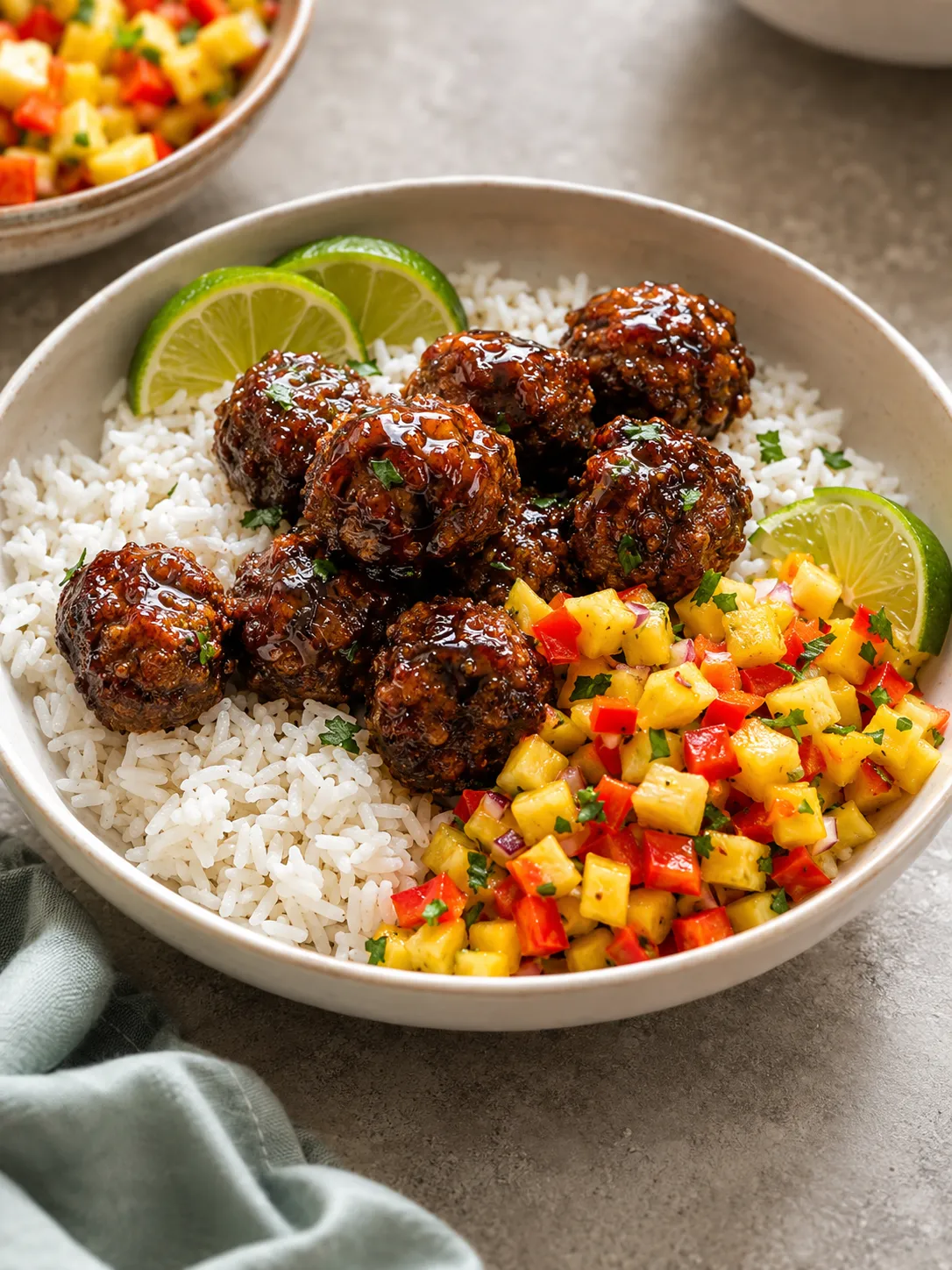 Sweet and sour chicken balls at Hi-Ball Chinese restaurant, River Heights Winnipeg